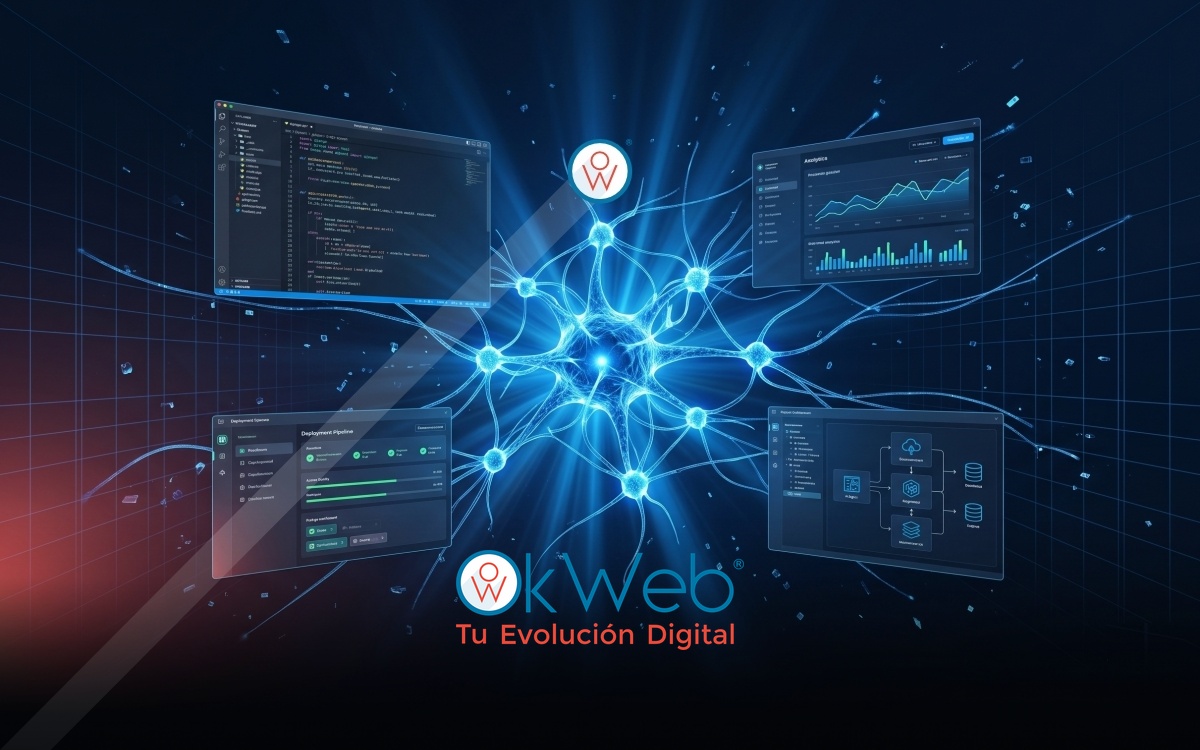 ia.okweb.co — División de desarrollo con inteligencia artificial de Ok Web®